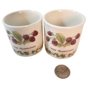 Dunoon Stoneware Nature Trail by Richard Partis Set of 2 Votive Holders Scotland